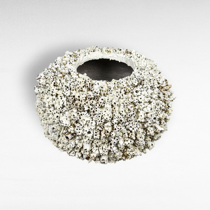 PLANTER WITH CORALS Φ70 |H50 CM