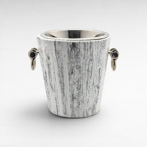 ROUGH WOOD ICE BUCKET - Chora Mykonos