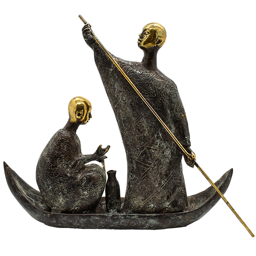 ON A BOAT BRONZE DECOR