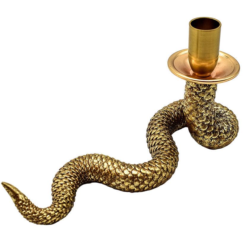 CANDLE HOLDER SNAKE - Chora Mykonos