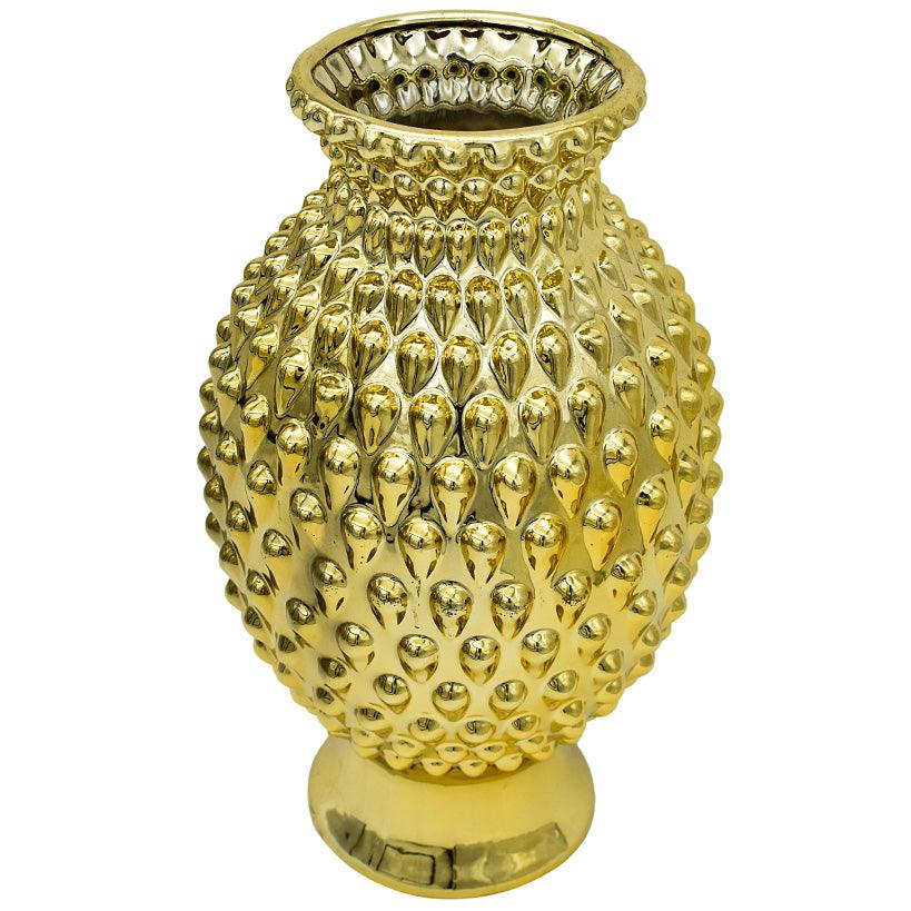 SPIKES VASE GOLD - Chora Mykonos