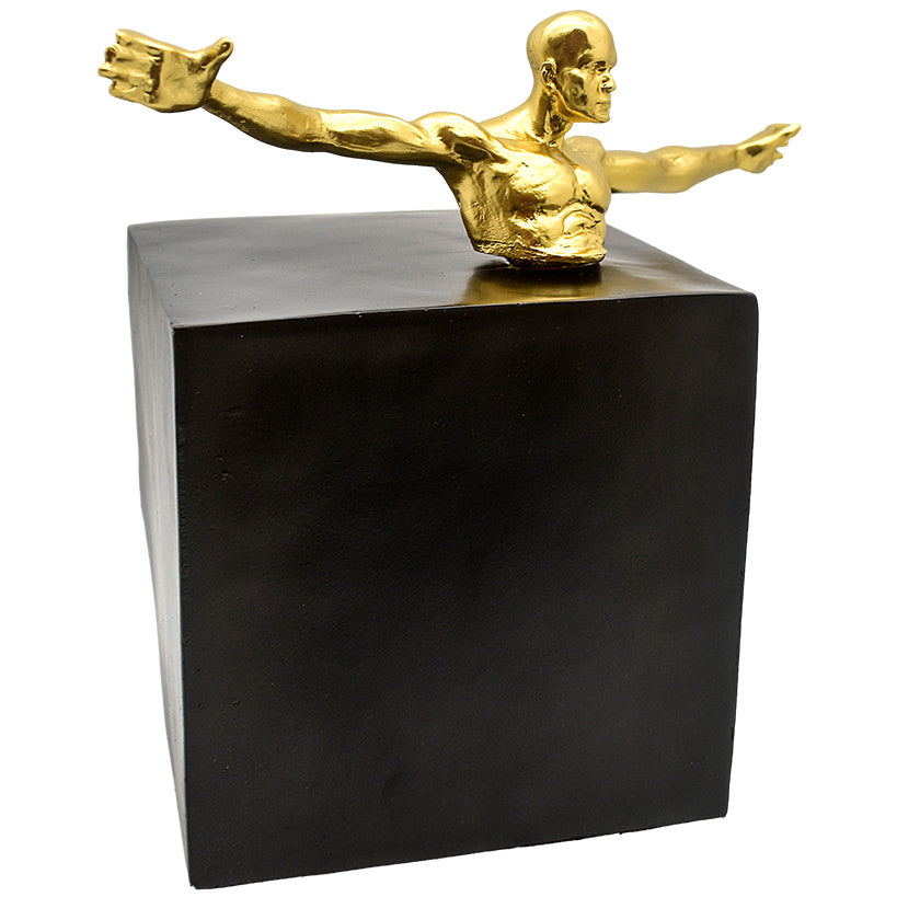 EMERGING BEAUTY GOLD FROM BLACK