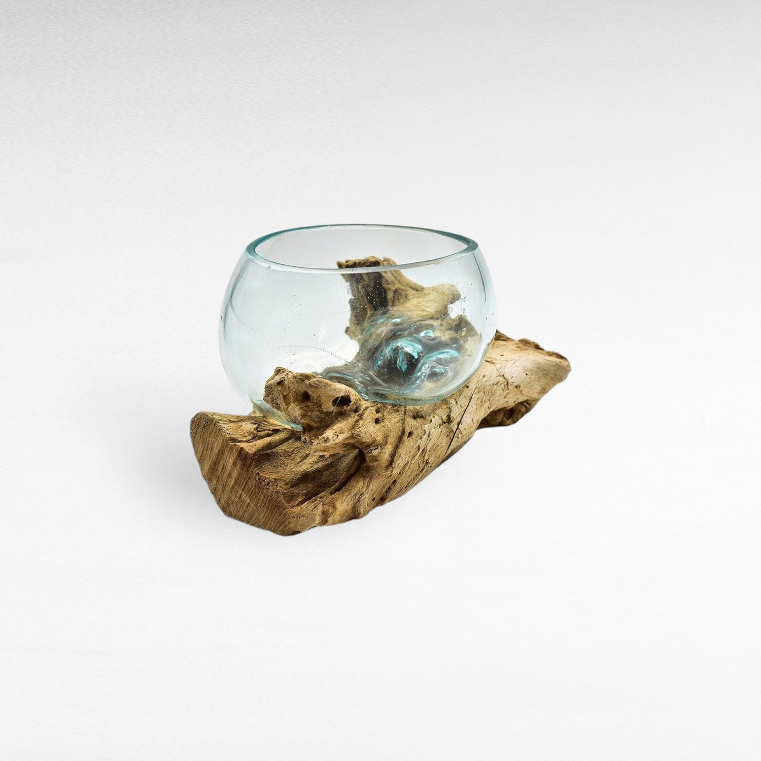 BOWL GLASS ON GAMAL ROOT - Chora Mykonos