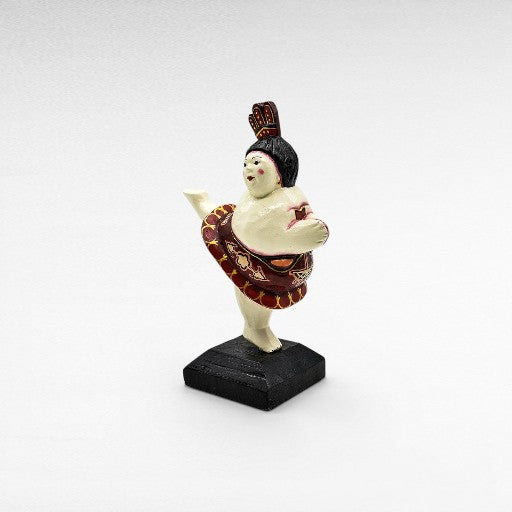 WOODEN BALLERINA 19x9x25cm - Chora Mykonos