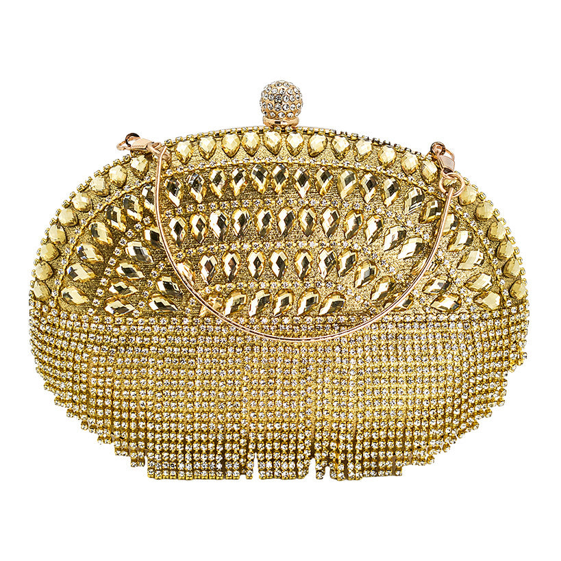 CLUTCH 9 GOLD WITH LONG TEARS