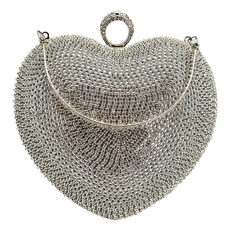 CLUTCH 13 SILVER HEART