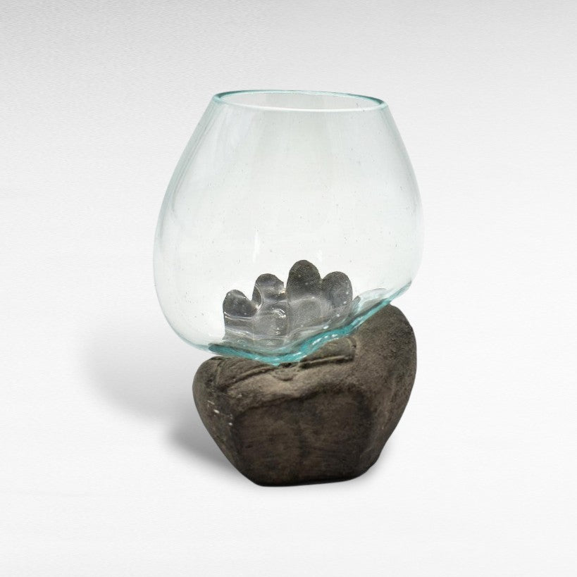 HAND WITH BLOWN GLASS - Chora Mykonos