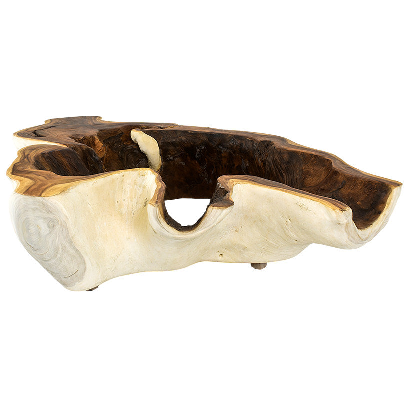 SUAR COFFEE TABLE WITH GLASS 177 X 140