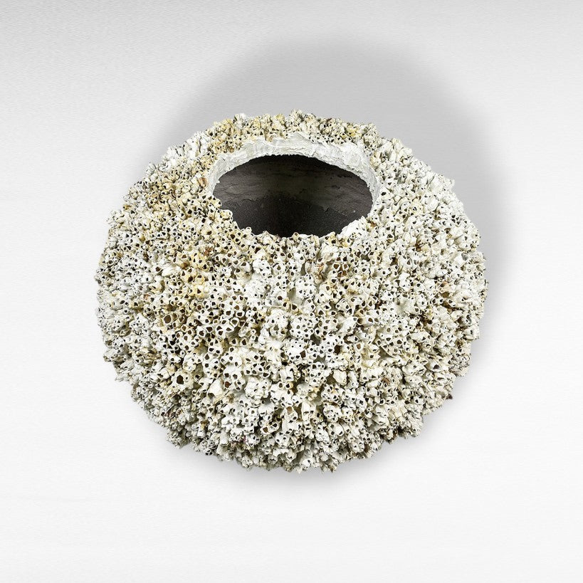 TERRACOTTA WITH CORALS PLANTER W85 |D85 |H60 CM