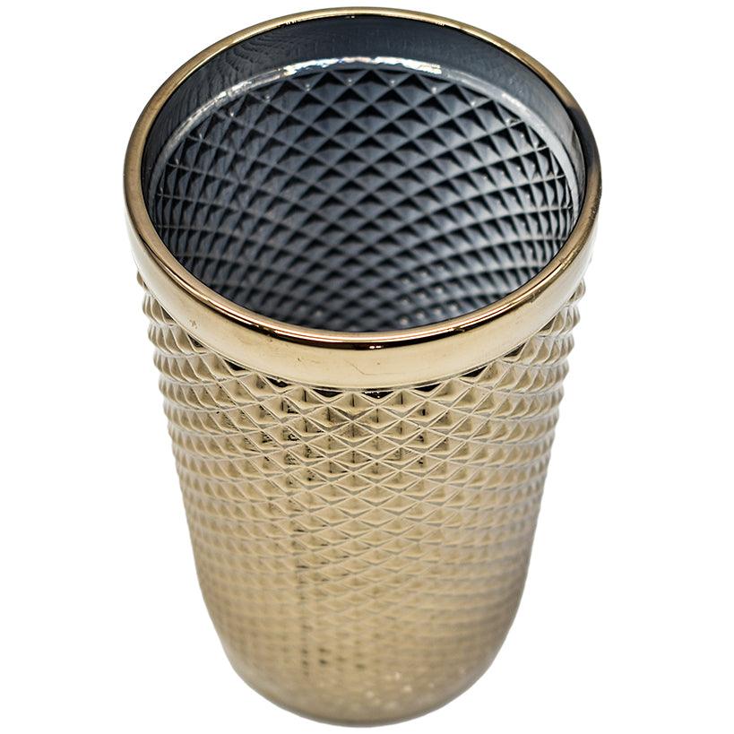 WATER GLASS METAL COLOR SET OF 6 - Chora Mykonos