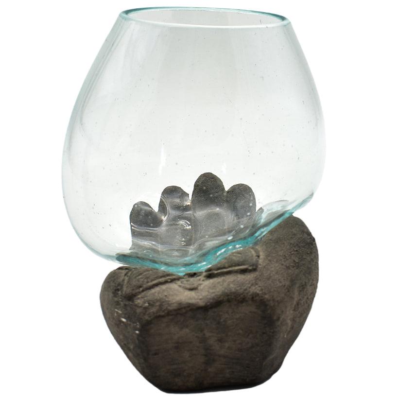 HAND WITH BLOWN GLASS - Chora Mykonos