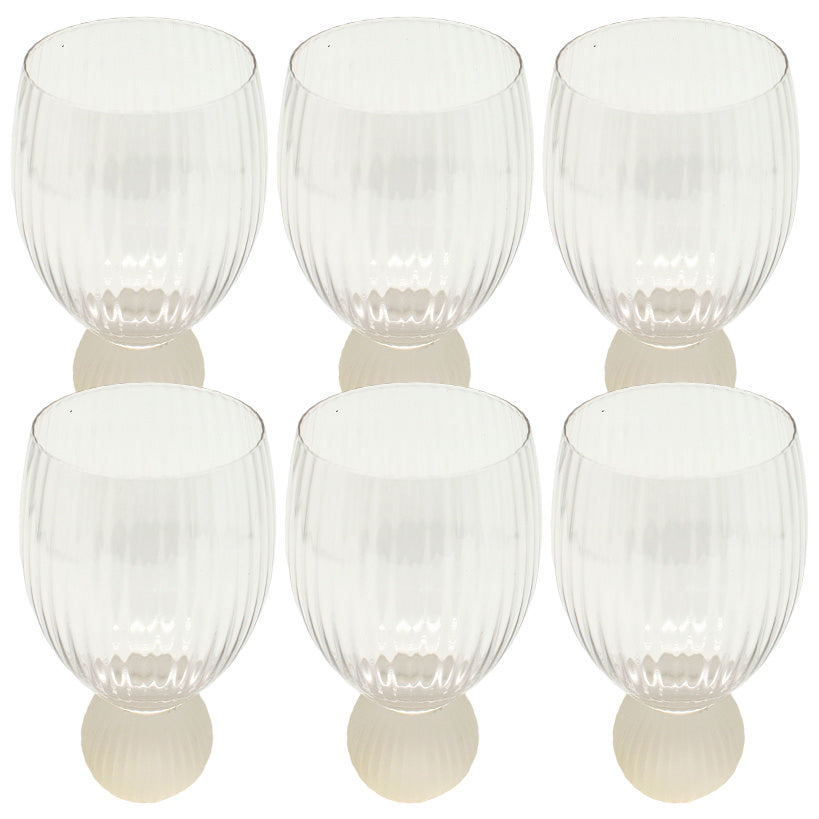 ATLAS GLASS SET OF 6