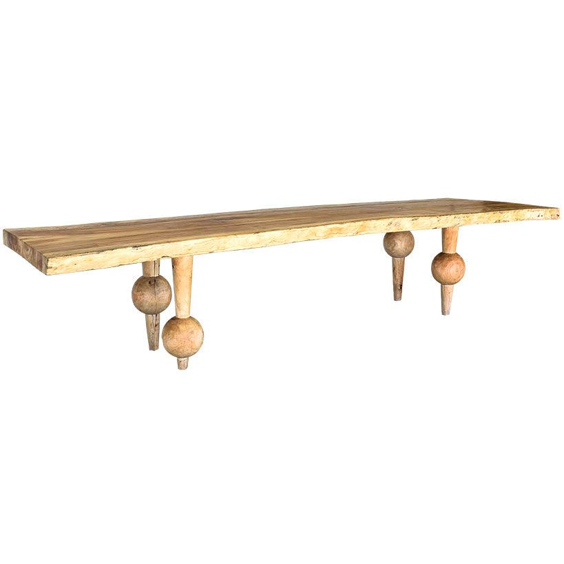 MANGO WOOD DINING TABLE - Chora Mykonos