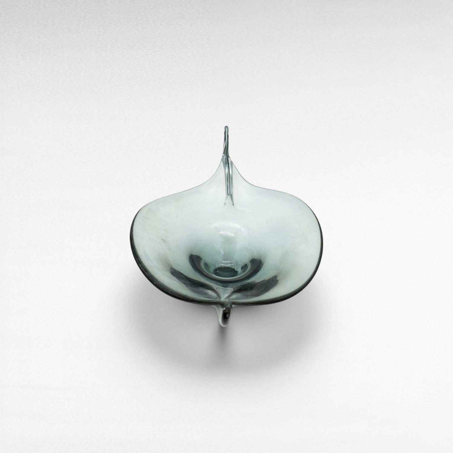 CRYSTAL DECOR BOWL - FOREST GREEN