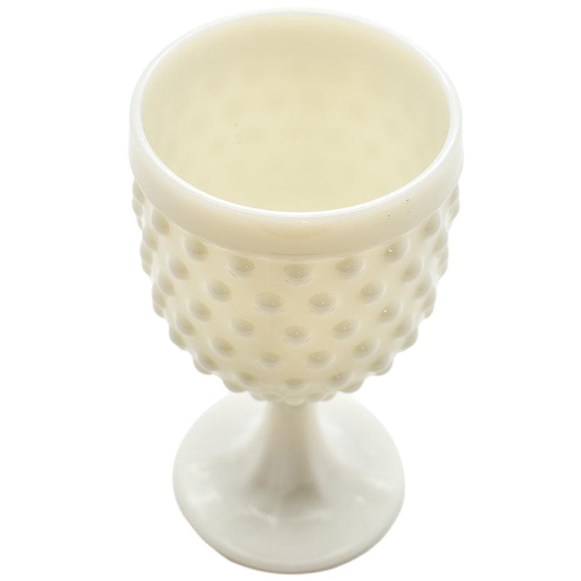 WHITE BUBBLE WINE GLASS 300ml - Chora Mykonos