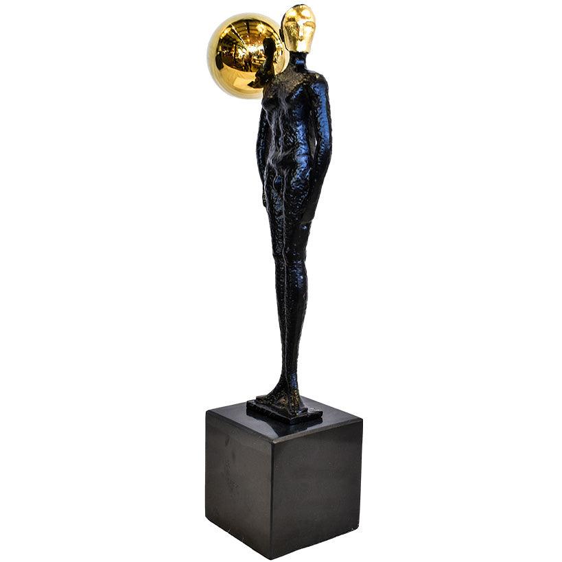 DECORATION ALUMINIUM - MARBLE FIGURE - Chora Mykonos