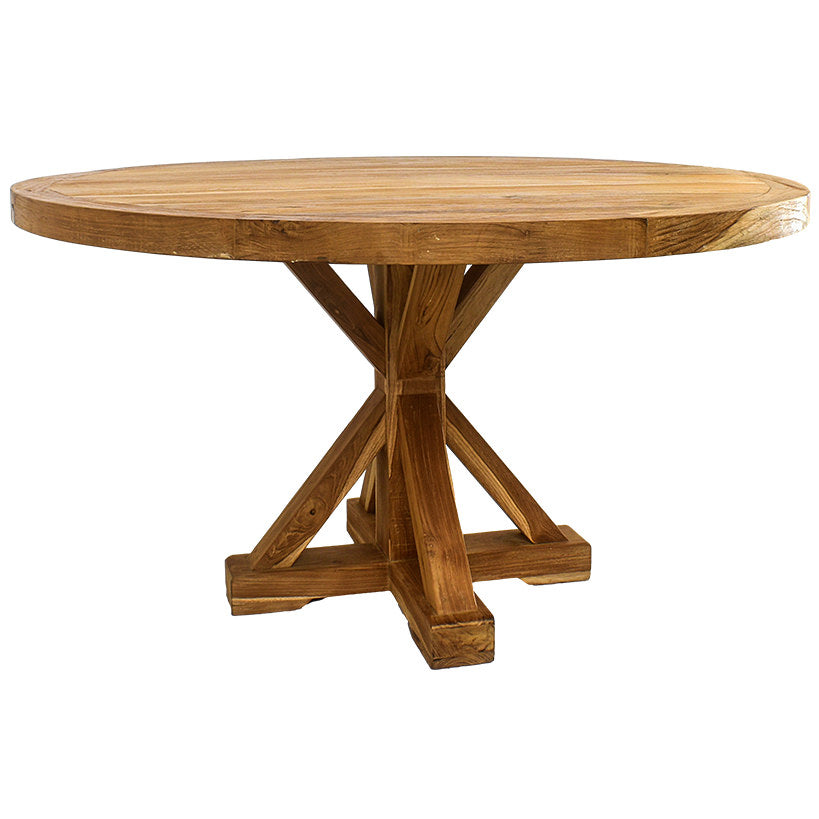ROUND DINNING TABLE 140X76 CM
