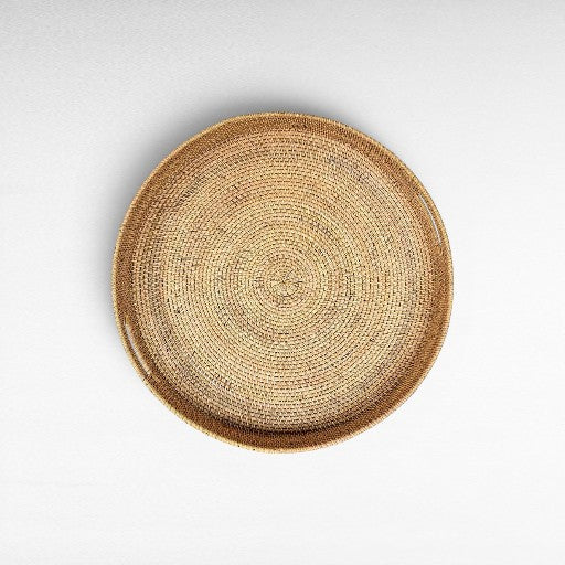 TRAY RATTAN SET OF 3 - Chora Mykonos