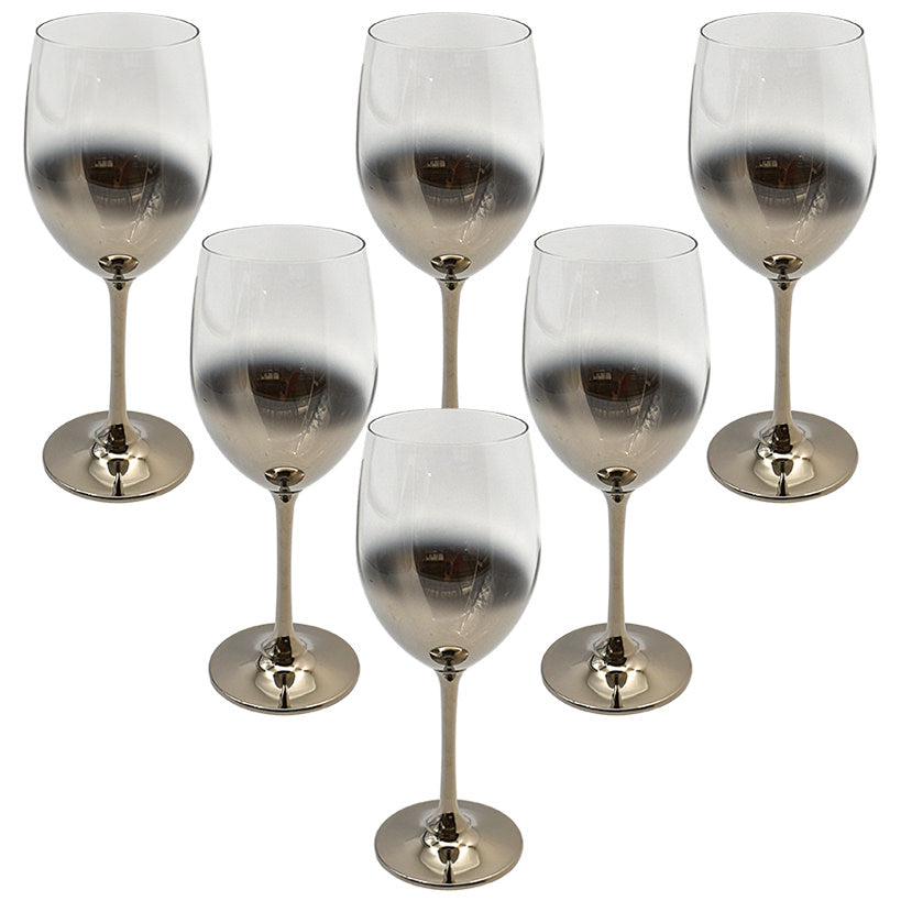 MIRROR GLASS SET OF 6