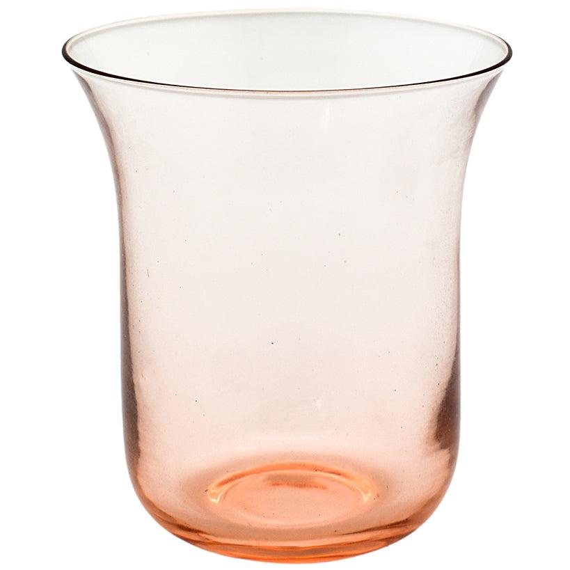 RAINBOW WATER GLASS 400ML 9x9x11cm - Chora Mykonos