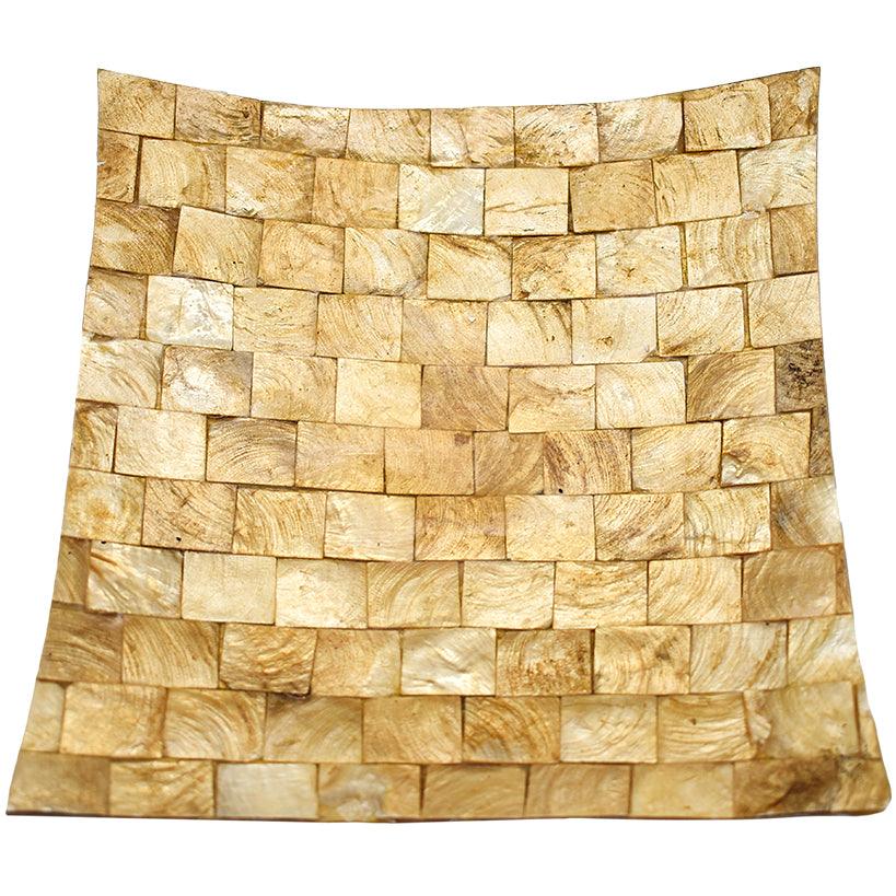 TRAY GOLDEN SQUARE - Chora Mykonos