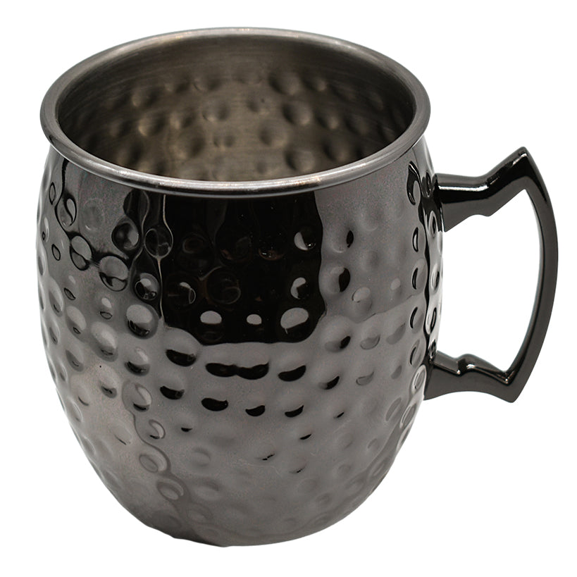MULE COCKTAIL GLASS BLACK COPPER