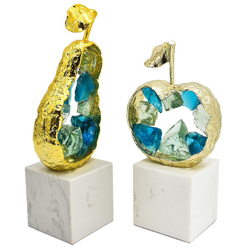 APPLE & PEAR SET OF 2