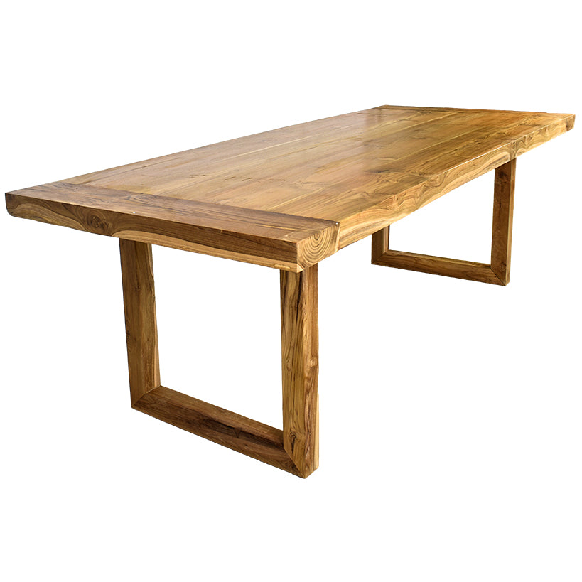 TEAK WOOD DINING TABLE 250X100