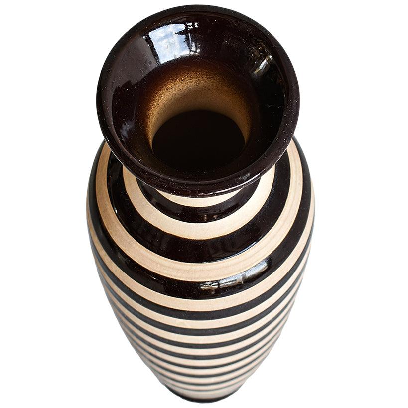 HANDPAINTED VASE - Chora Mykonos