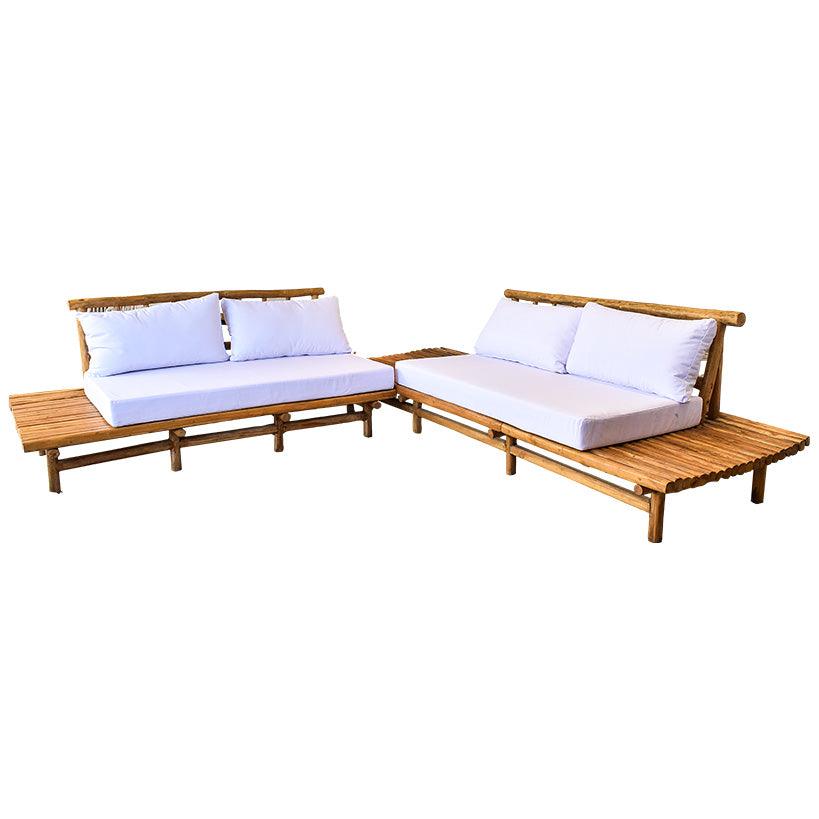 Corner Sofa with Mattress - Chora Barefoot Luxury Living