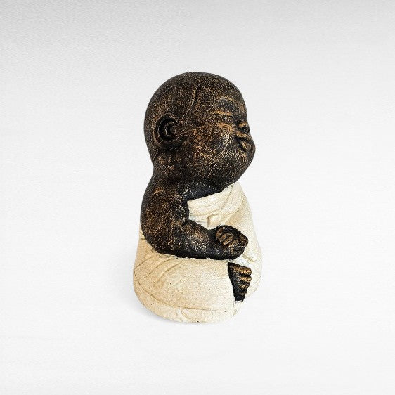 CLOSED EYES CHILD SHAOLIN H.20 CM - Chora Mykonos