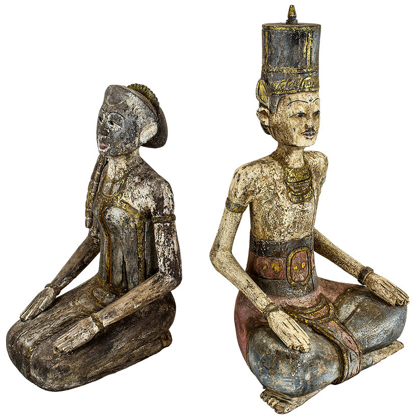 SET OF 2 STATUES