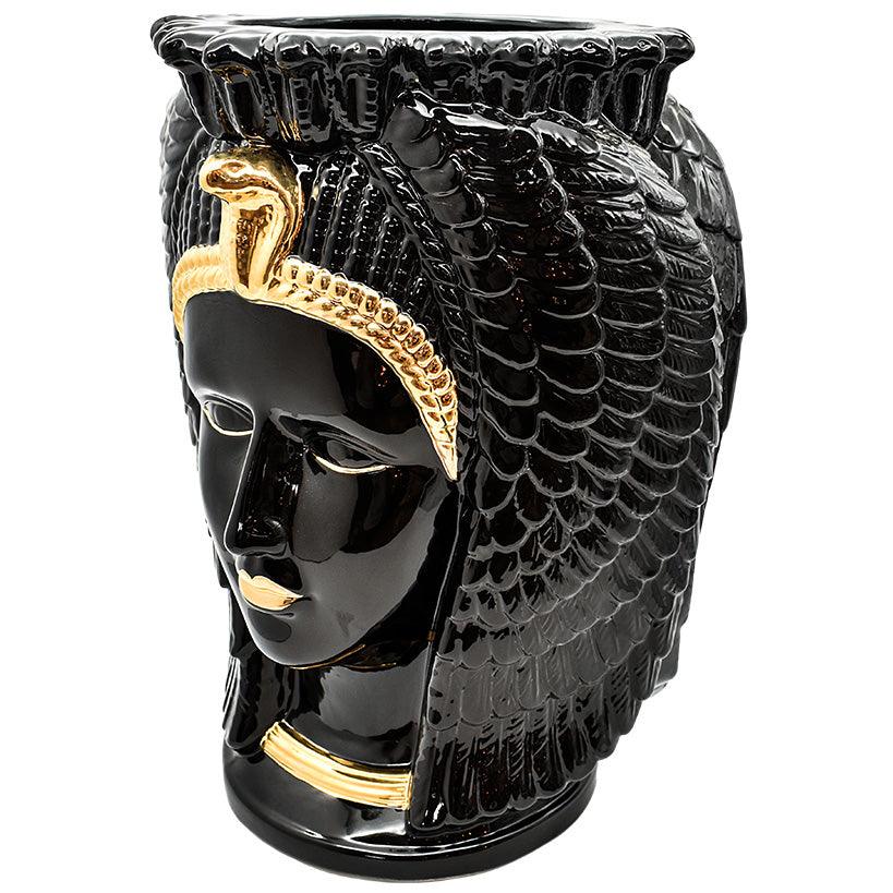BLACK VASE AT THE NILE - Chora Mykonos