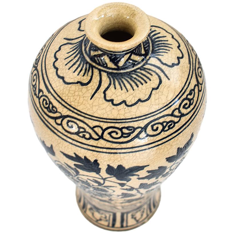HANDPAINTED VASE - Chora Mykonos