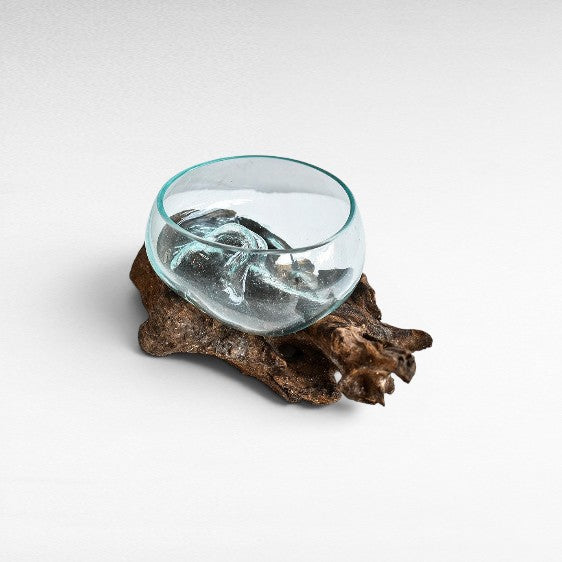 STAND BOWL GLASS - Chora Barefoot Luxury Living