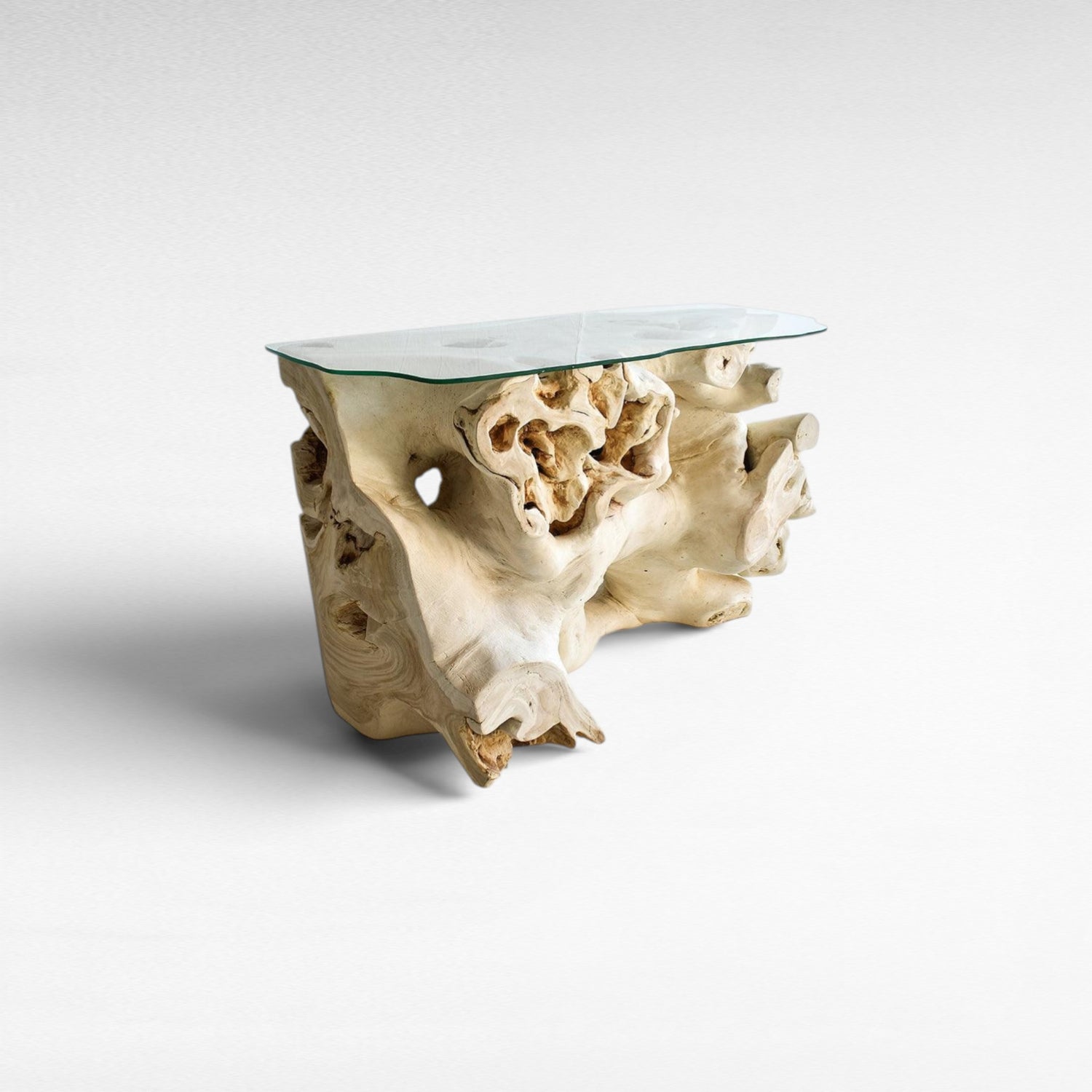 CONSOLE TABLE SUAR WOOD - Chora Mykonos
