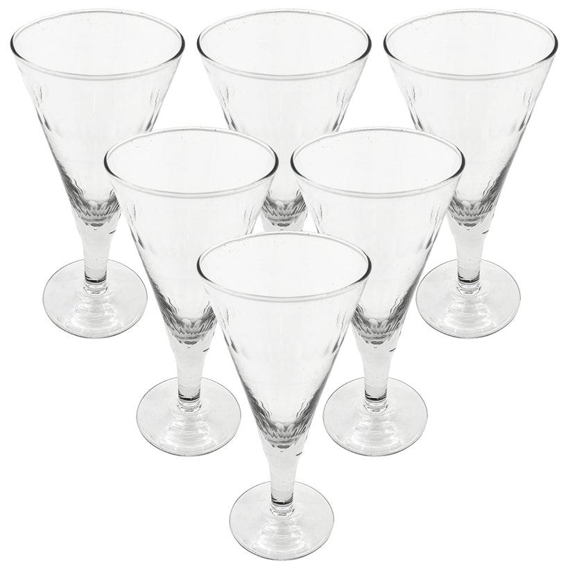 DRINKING GLASS / SET OF 6 8x8x17cm - Chora Mykonos