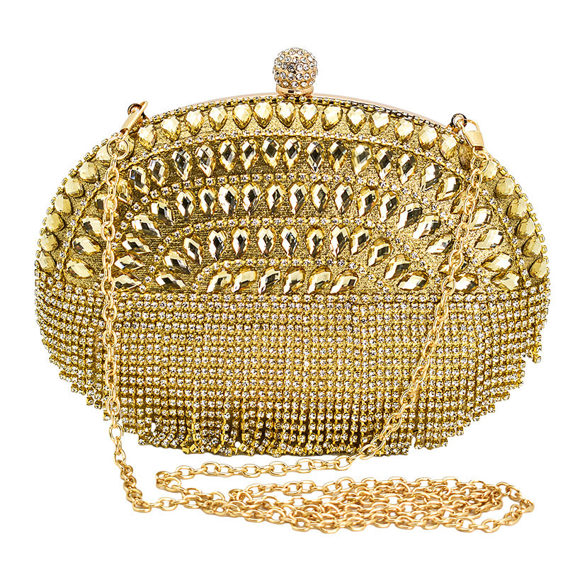 CLUTCH 9 GOLD WITH LONG TEARS