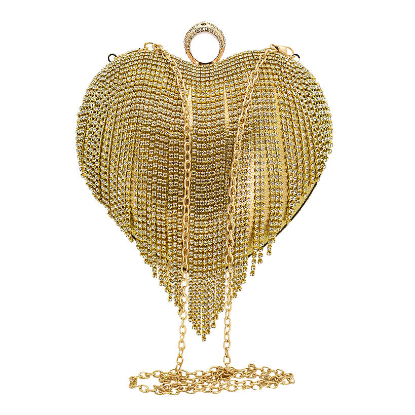 CLUTCH 12 GOLD HEART