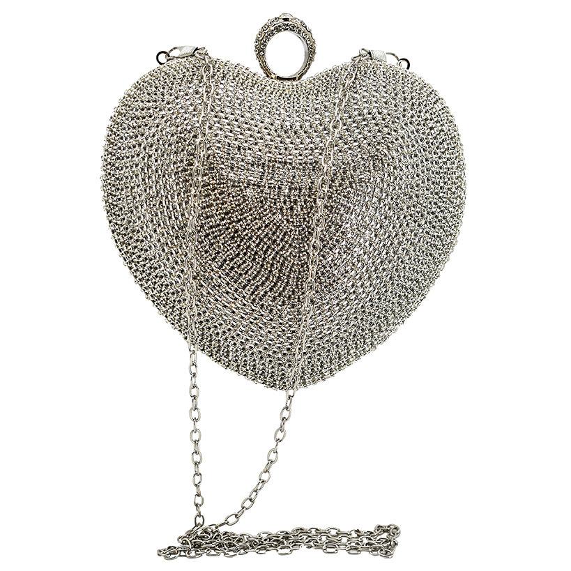 CLUTCH 13 SILVER HEART