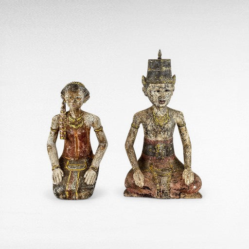 SET OF 2 STATUES