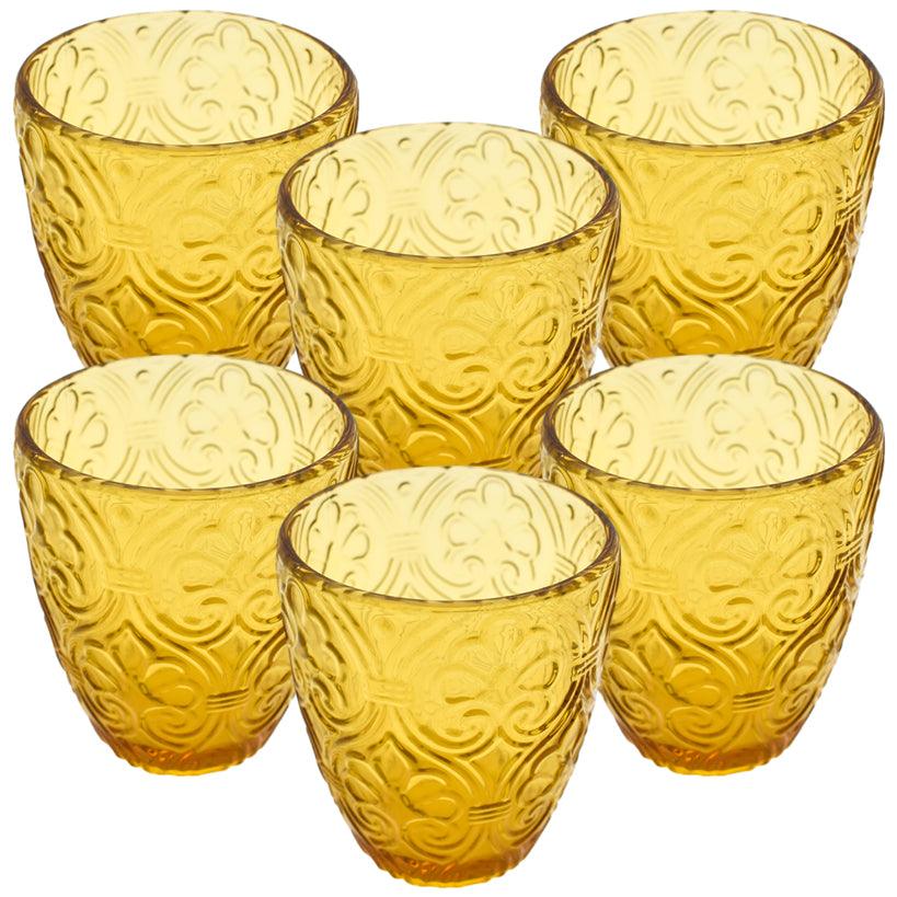 VITRO CLEAR HONEY WATER GLASS 300ML - Chora Mykonos