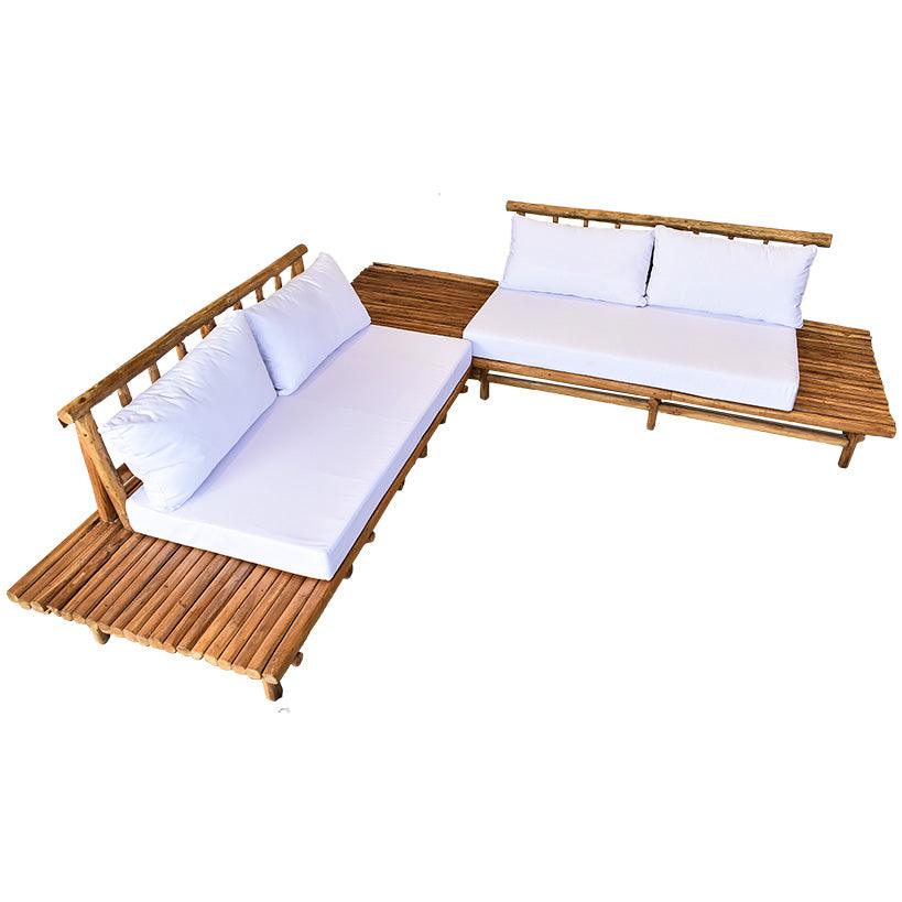 Corner Sofa with Mattress - Chora Barefoot Luxury Living