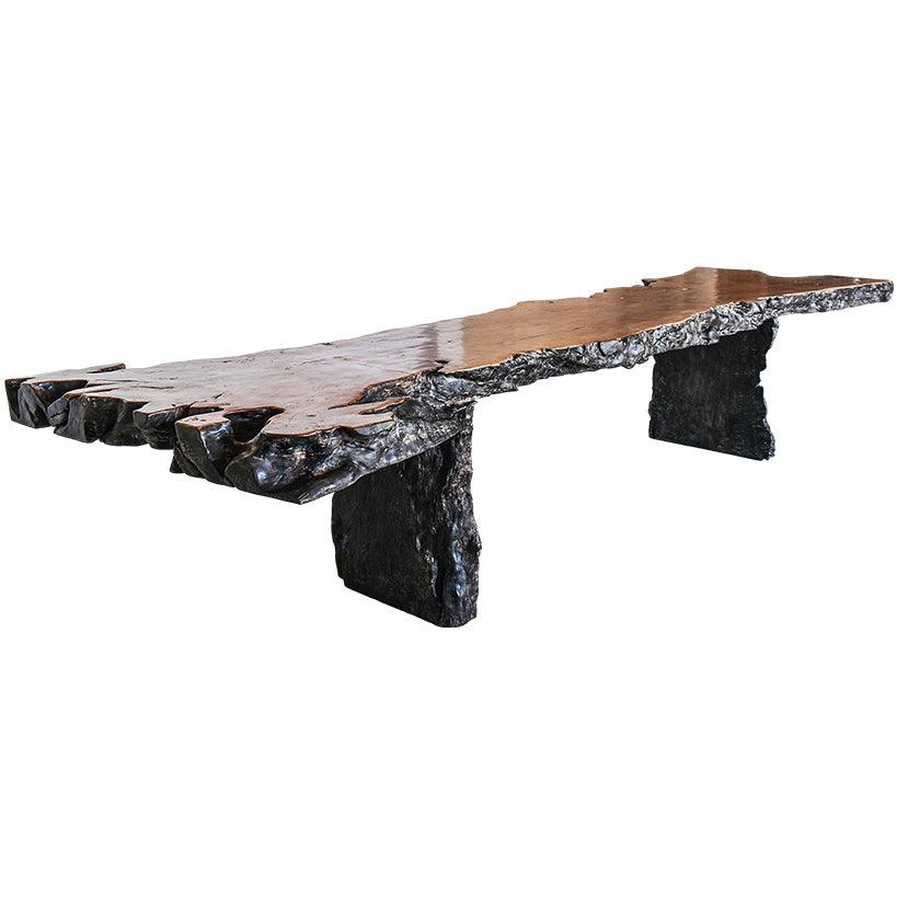 LYCHEE DINING TABLE NATURAL - Chora Mykonos