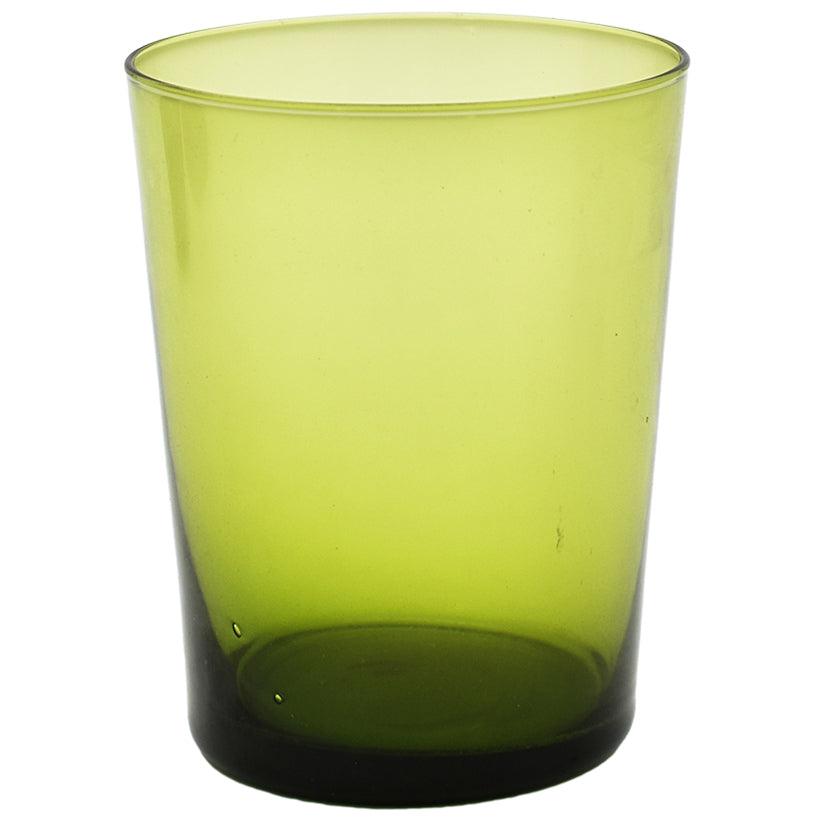 RAINBOW WATER GLASS 400ML 9x9x11cm - Chora Mykonos