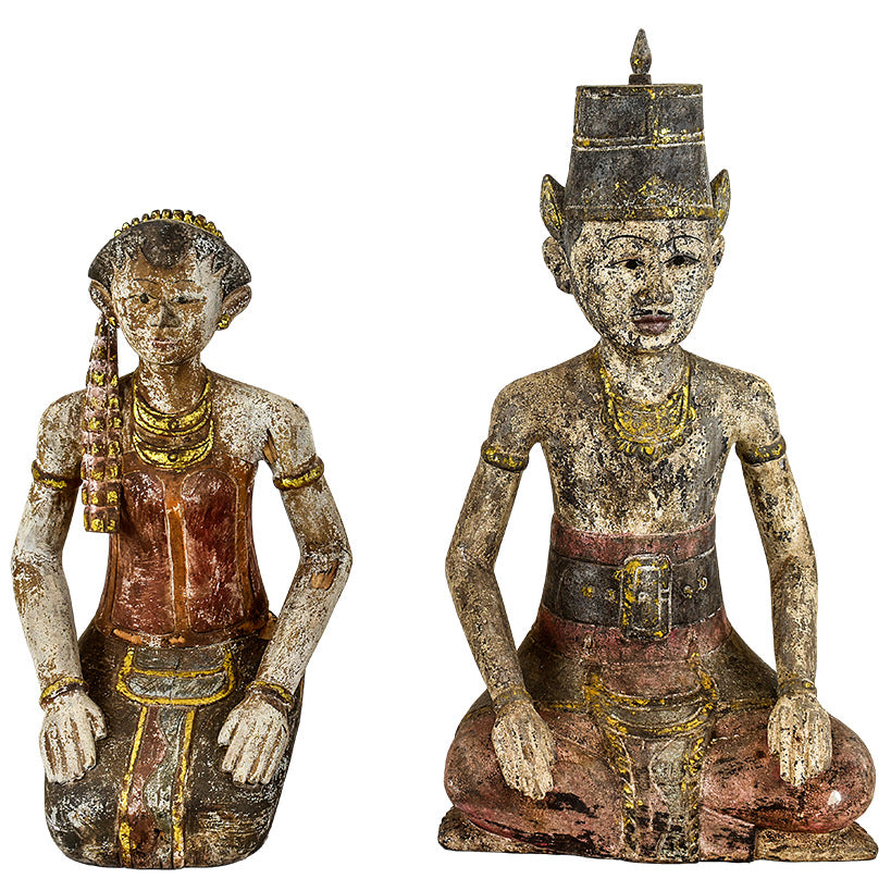 SET OF 2 STATUES