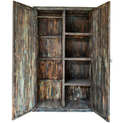 CUPBOARD WITH CARVING - Chora Mykonos