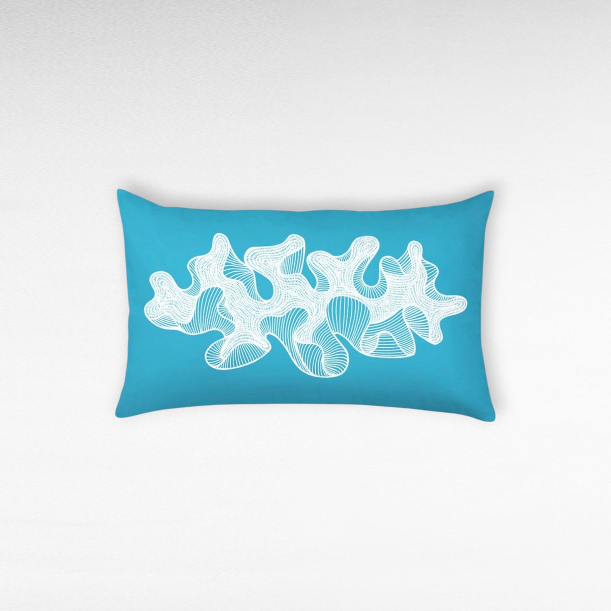 PILLOW ALCYONIIDAE BOLD TURQUOISE W75 |D50 CM