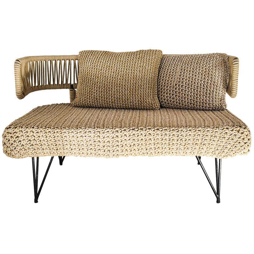 SOFA ROPE 120Xx70x80cm 3 UNIQUE - Chora Mykonos