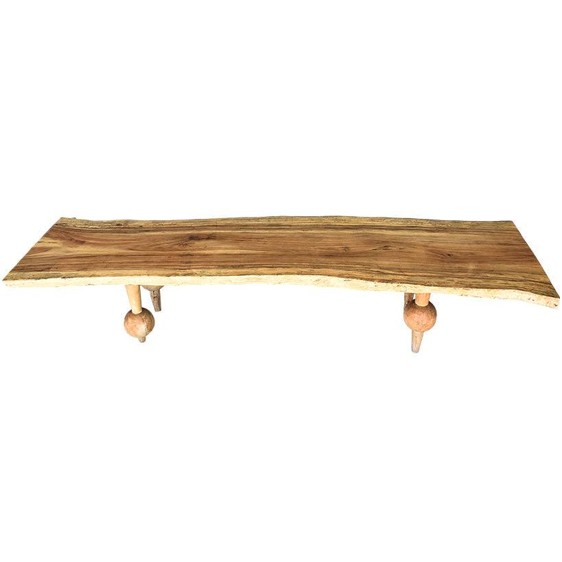 MANGO WOOD DINING TABLE - Chora Mykonos